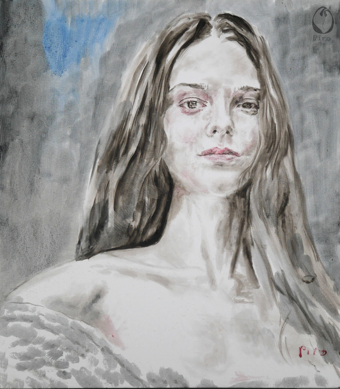 oil on canvas - olio su tela di Piro